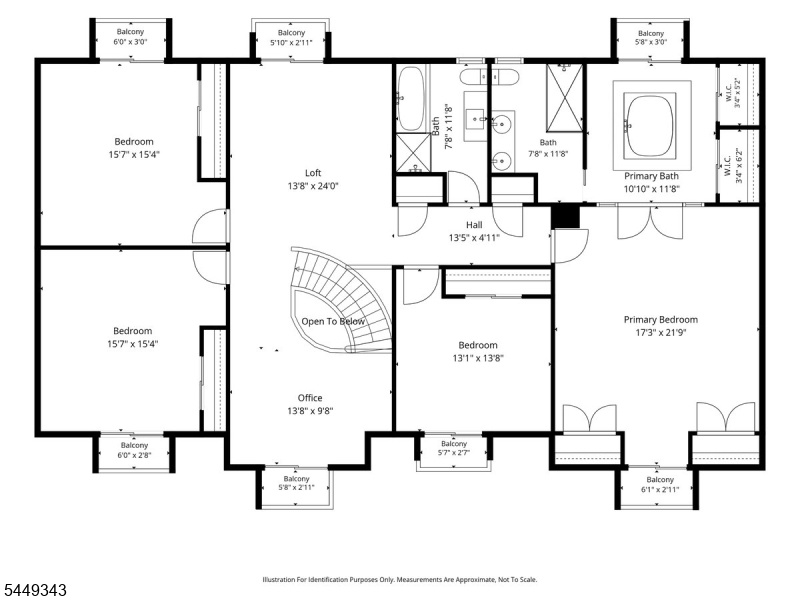 2nd Floor - Floor Plan