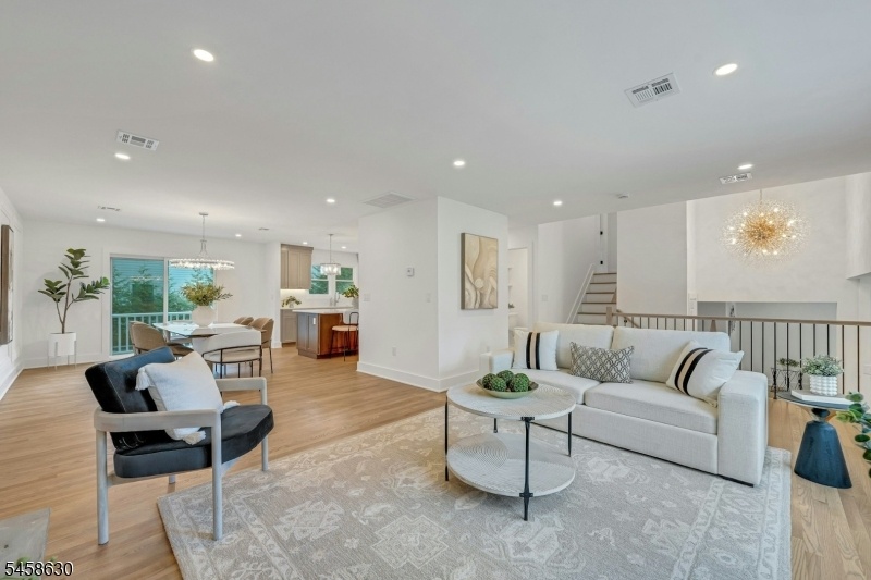 Open concept flow