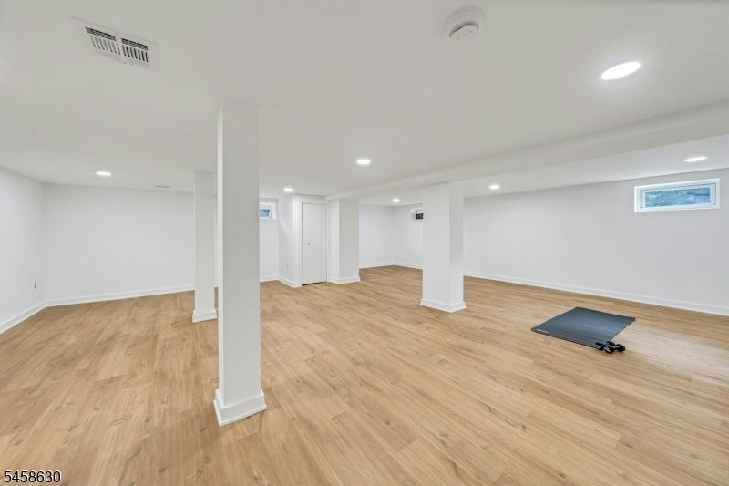 Basement play area/den