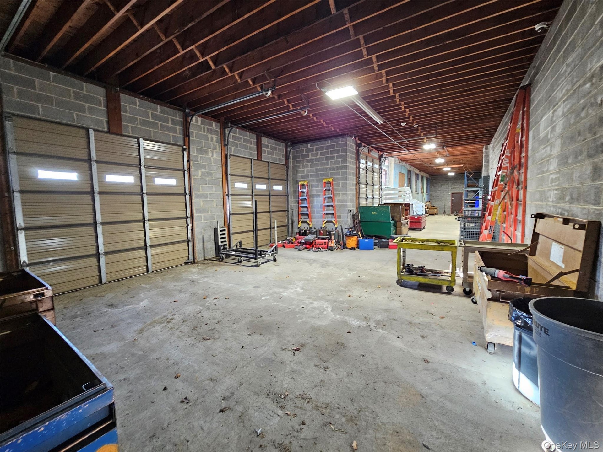 Garage view 2