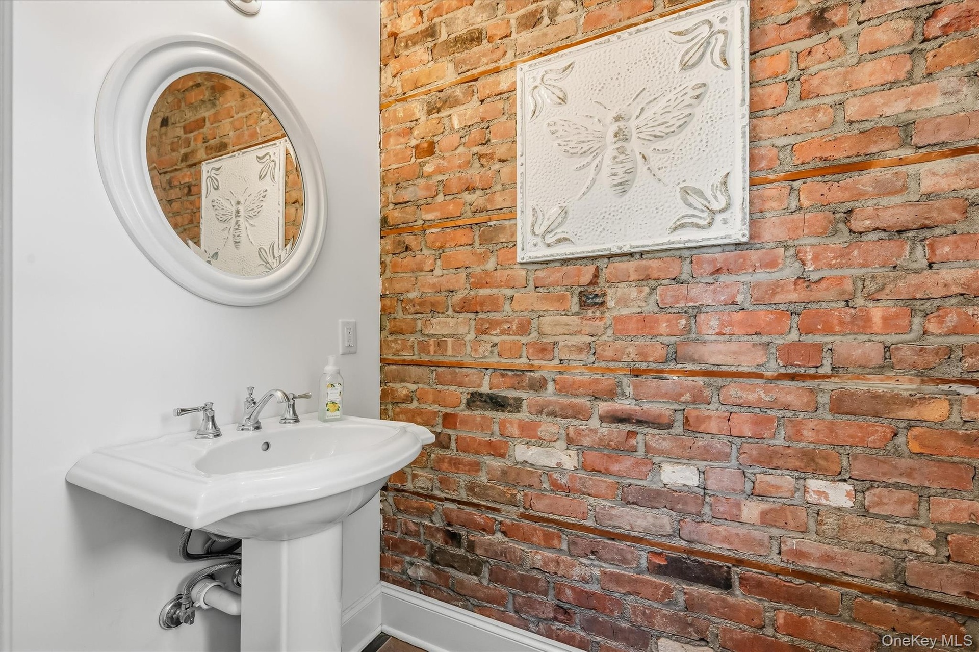 Half bath on first floor