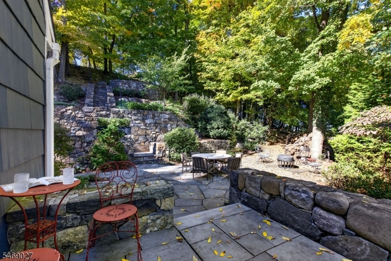 small patio bbq area