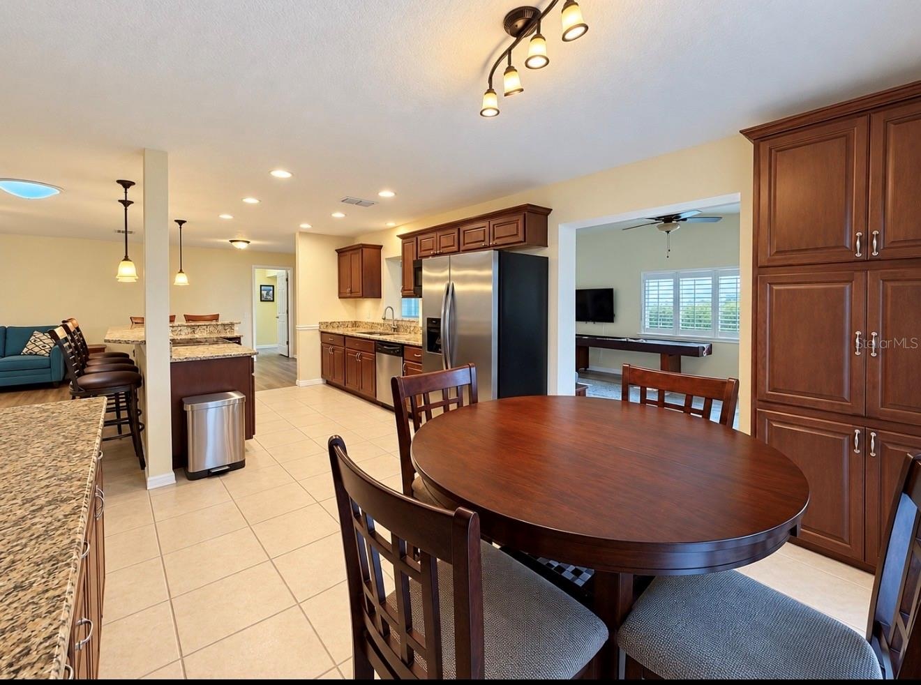 dining with built in pantry