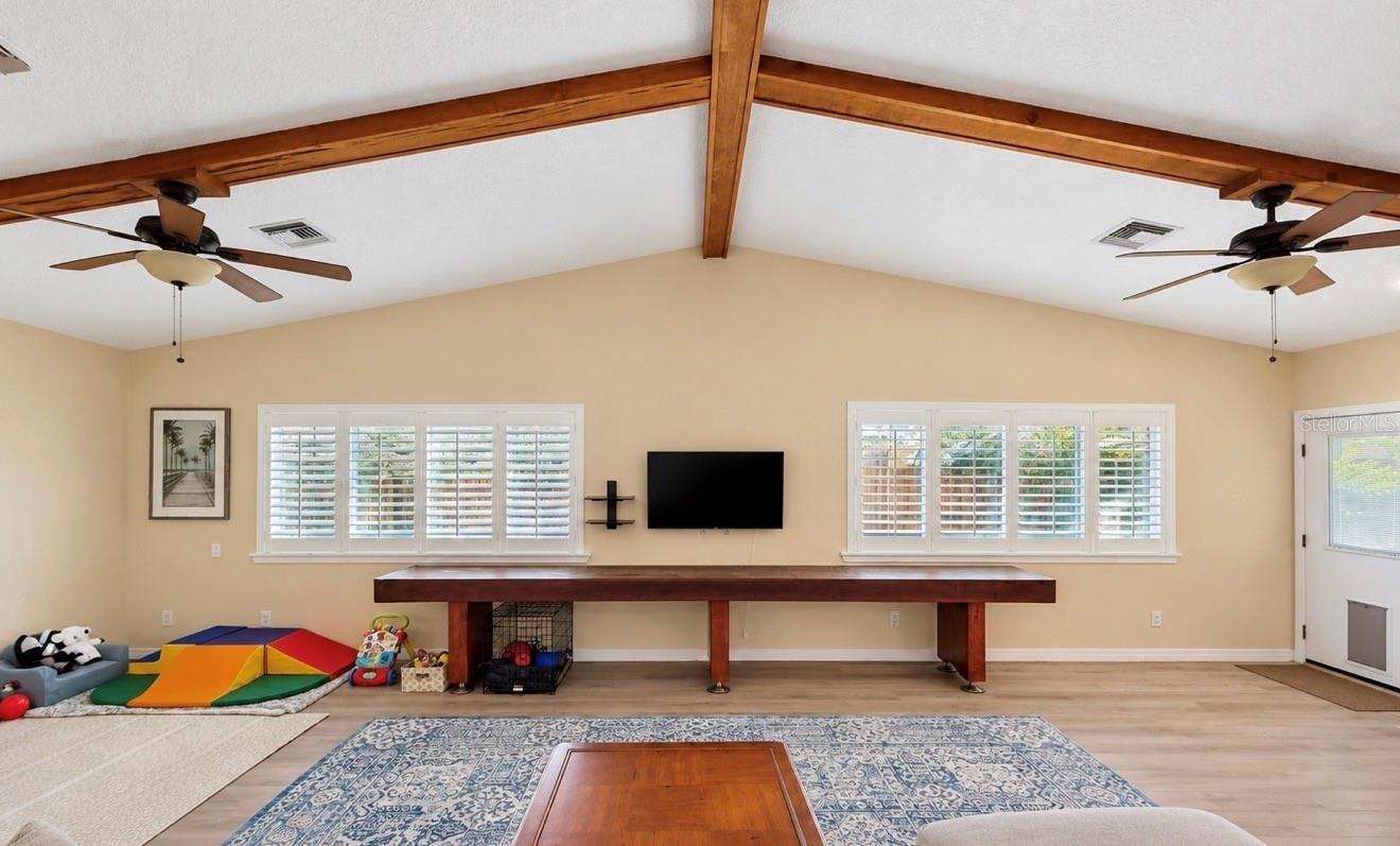 family/game room