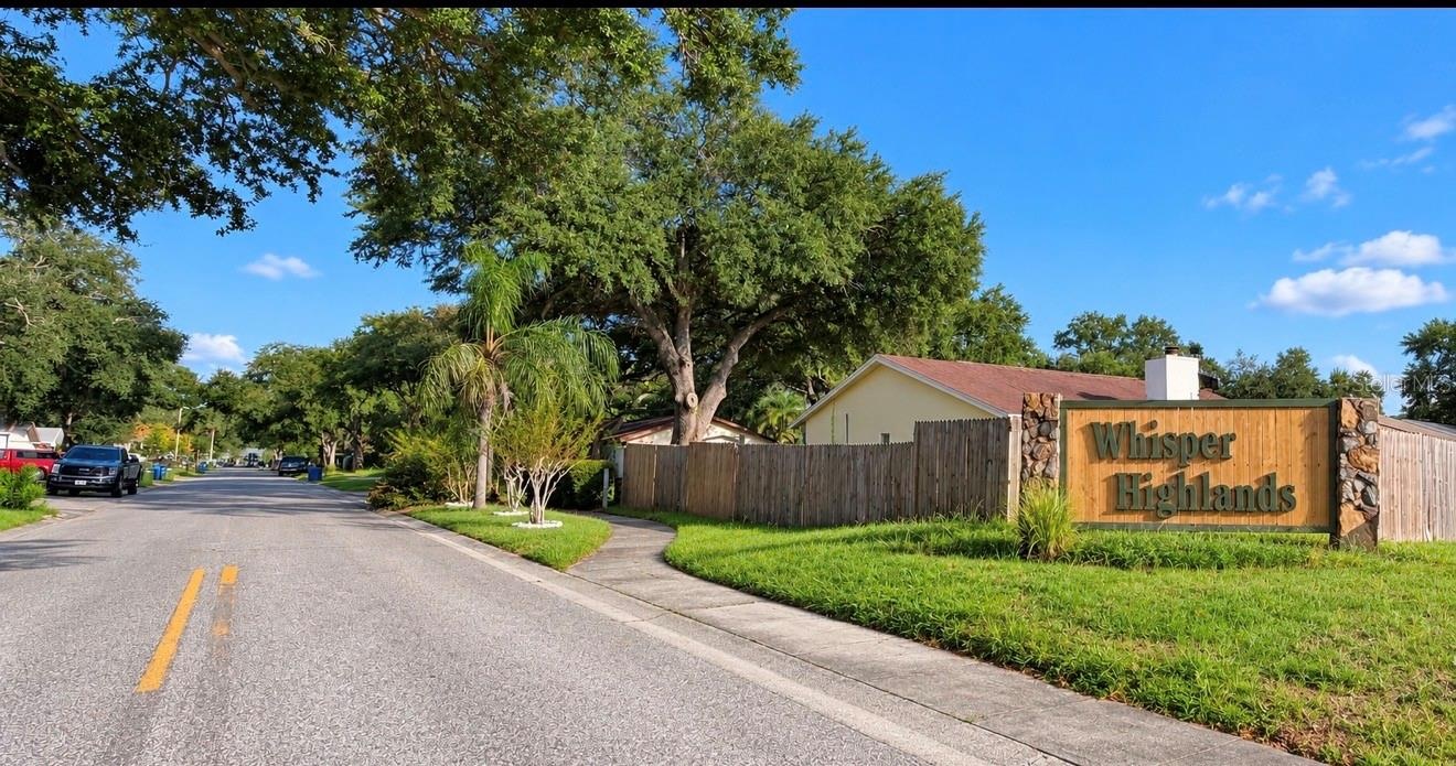 Entrance to Neighborhood