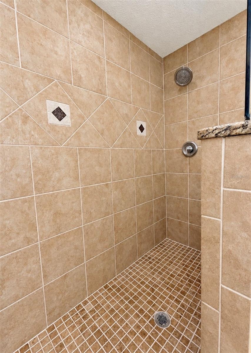 Walk in shower