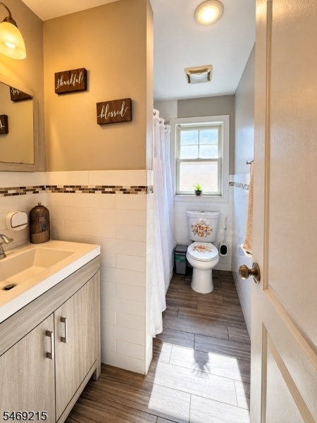 Bathroom with Rustic Accents
