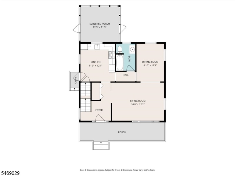 1st Floor floor plan
