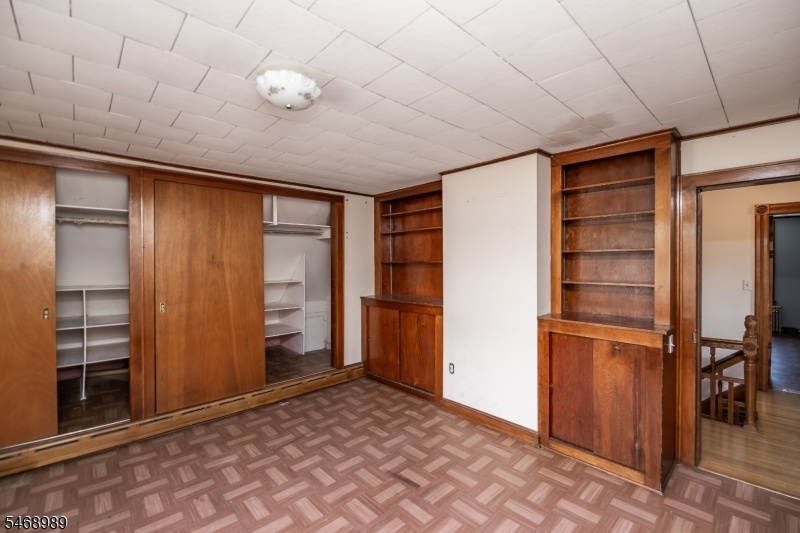 Third Floor storage in bedroom