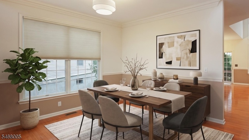 Dining Room Virtually Staged
