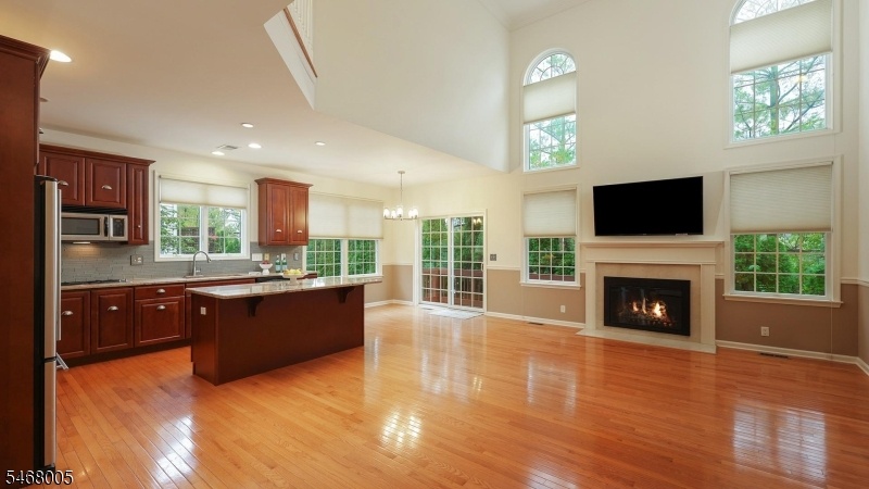 Family Room open to Kitchen