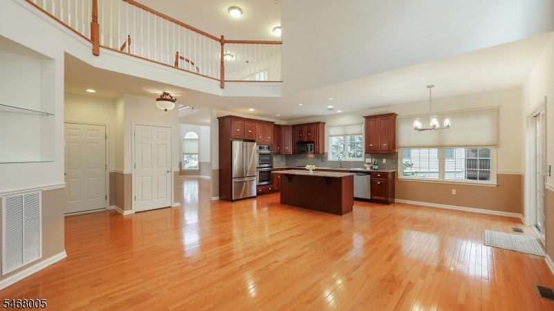 Family Room open to Kitchen