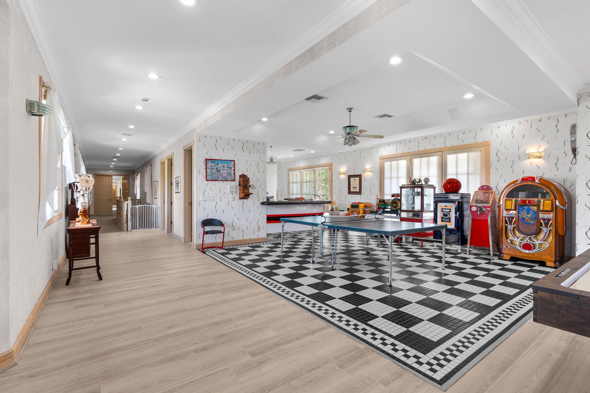Upstairs Game Room