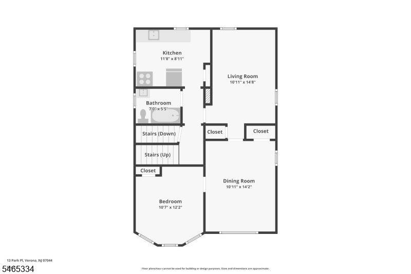 SECOND UNIT FLOOR PLAN