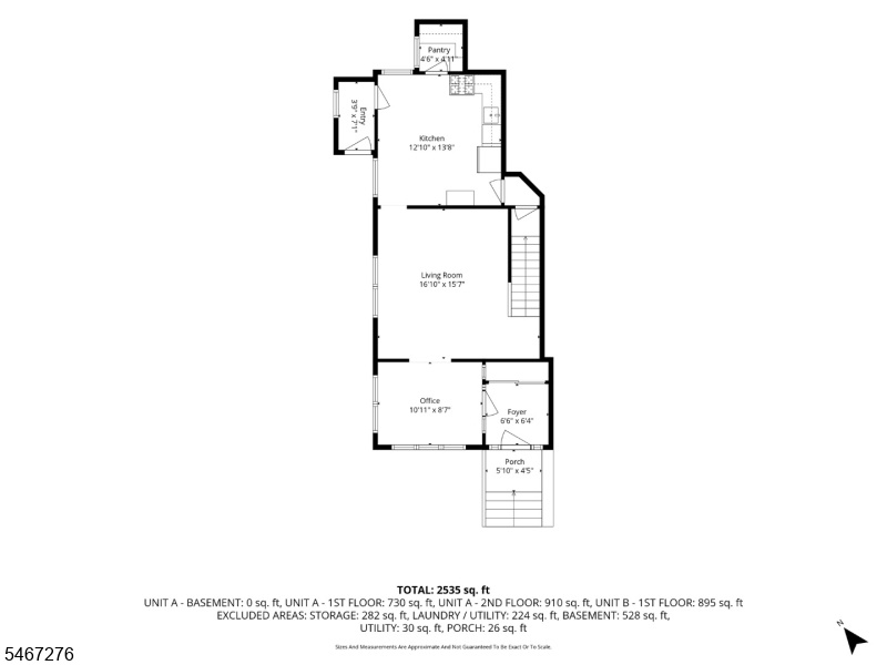1st Floor Unit A