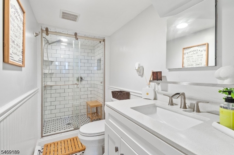 Basement bathroom