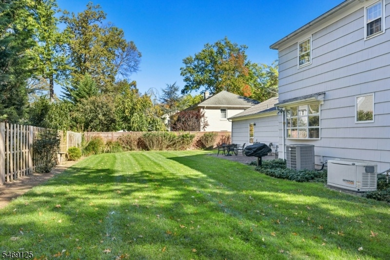 Large flat yard