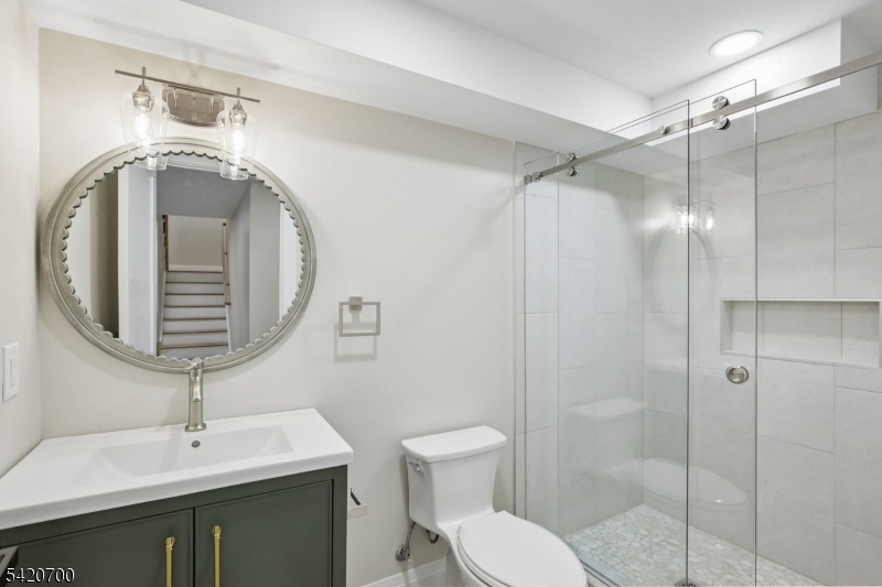Basement Level Full Bathroom