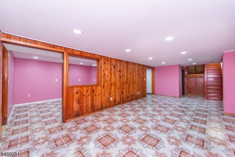 Spacious finished basement
