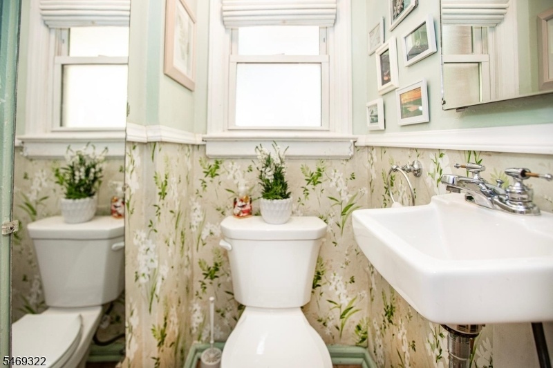 Powder Room on 1st Fl.