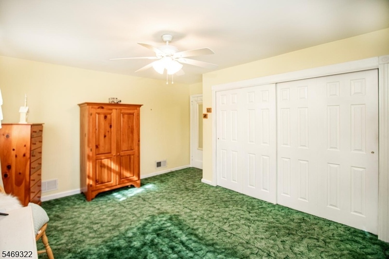 Ample closet space