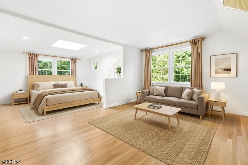 Photo Enhanced Primary Bedroom