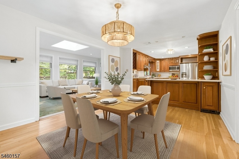 Photo Enhanced Dining Room