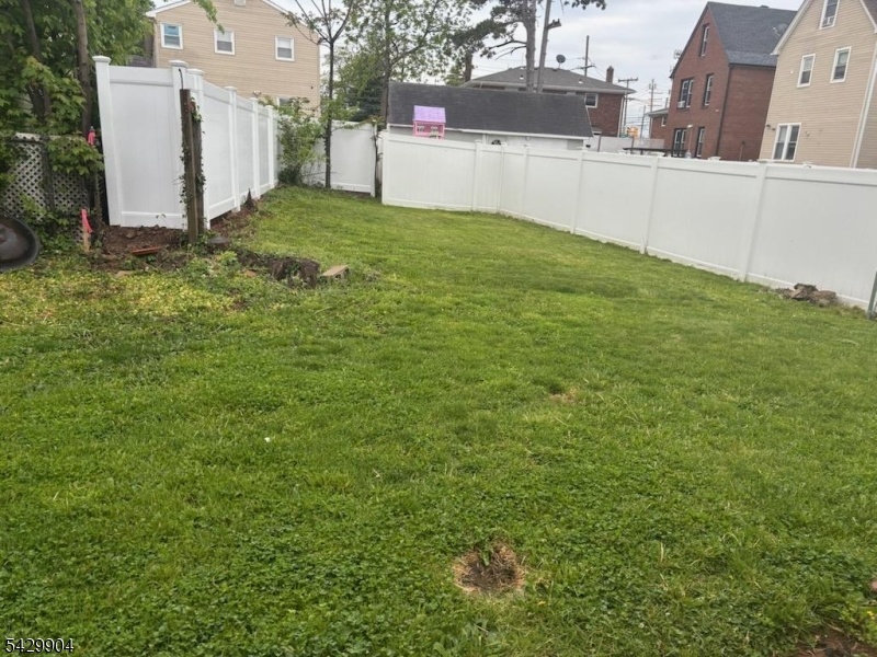 Rear yard