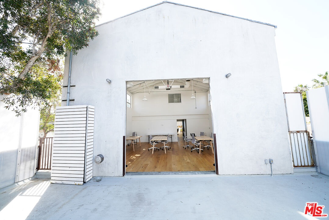 patio leading into office
