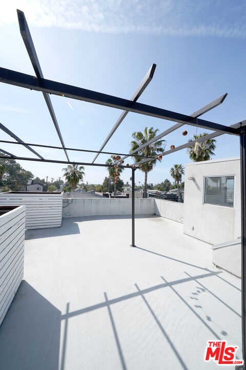 Rooftop patio