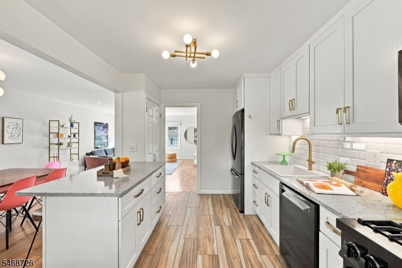 Renovated bright kitchen
