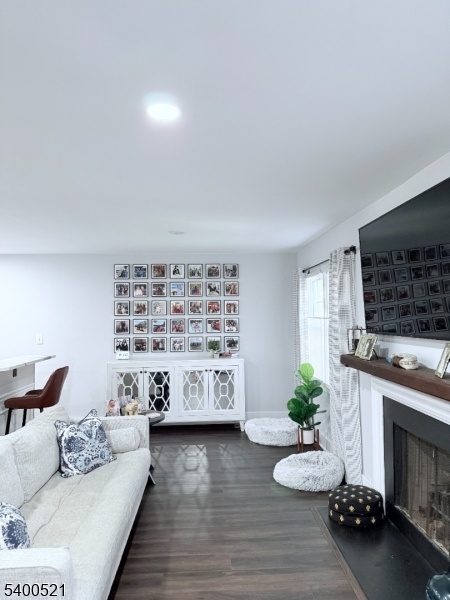 Living Room Gas Fireplace