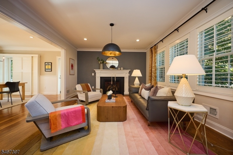 Living Room with Gas Fireplace