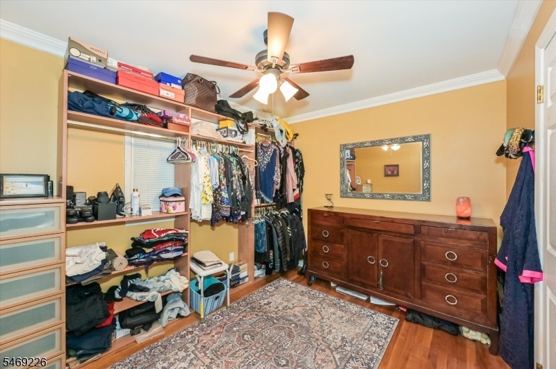 Bedroom used as closet