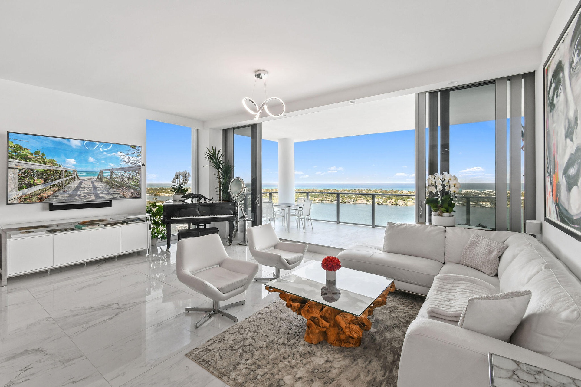 Open Concept Living & Dining