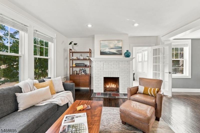 Living Room, Fireplace