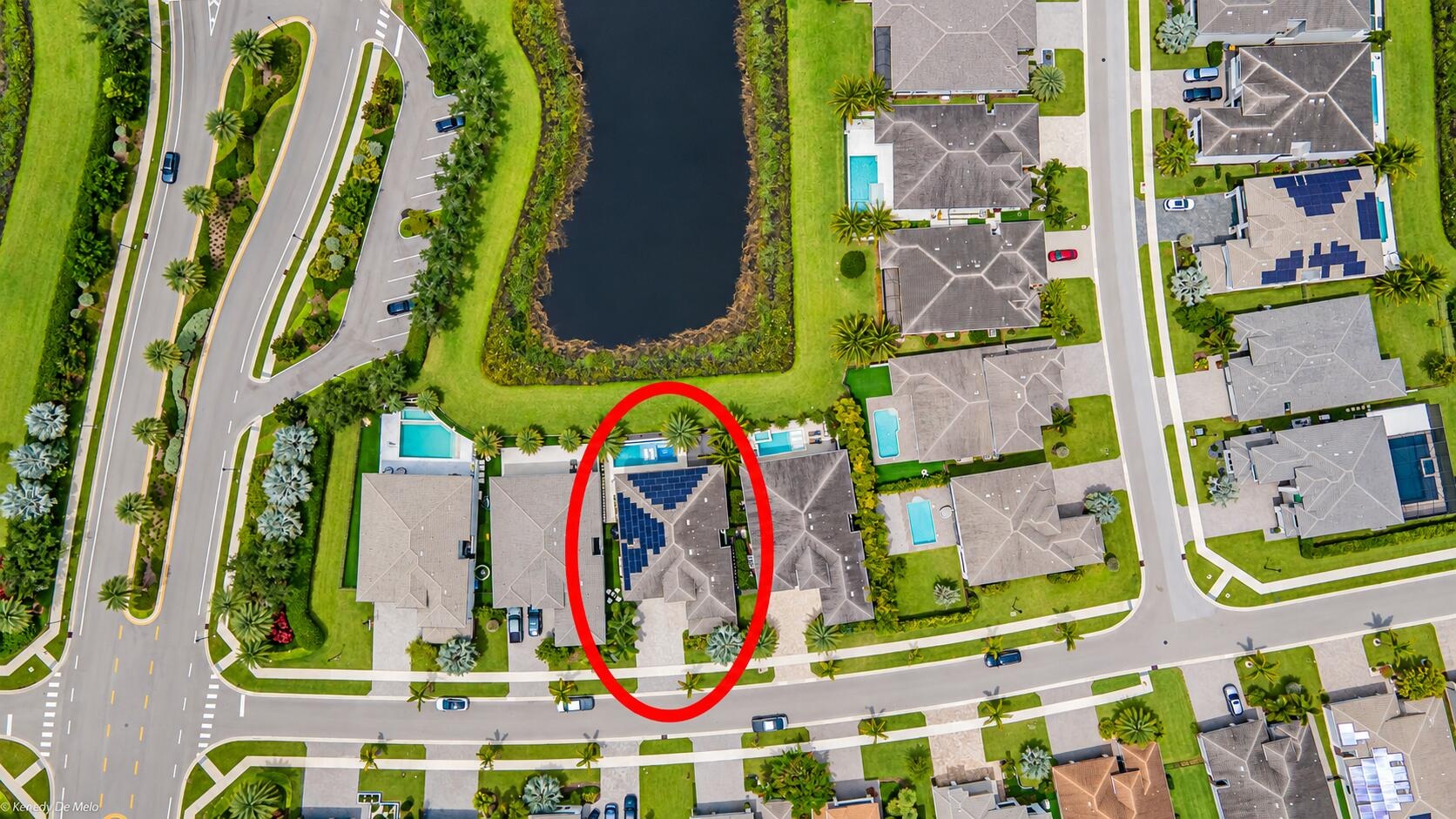 Aerial View - Neighborhood