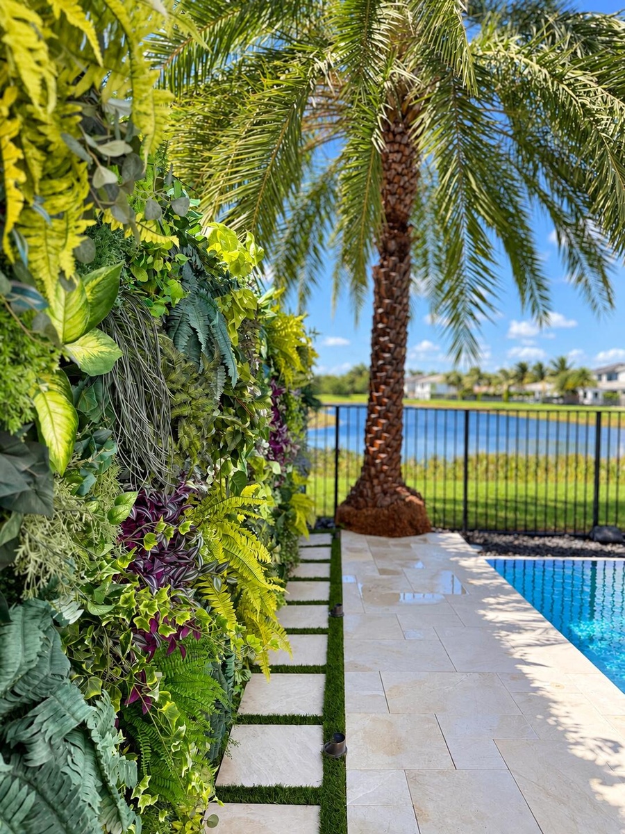 Pool and Lake View