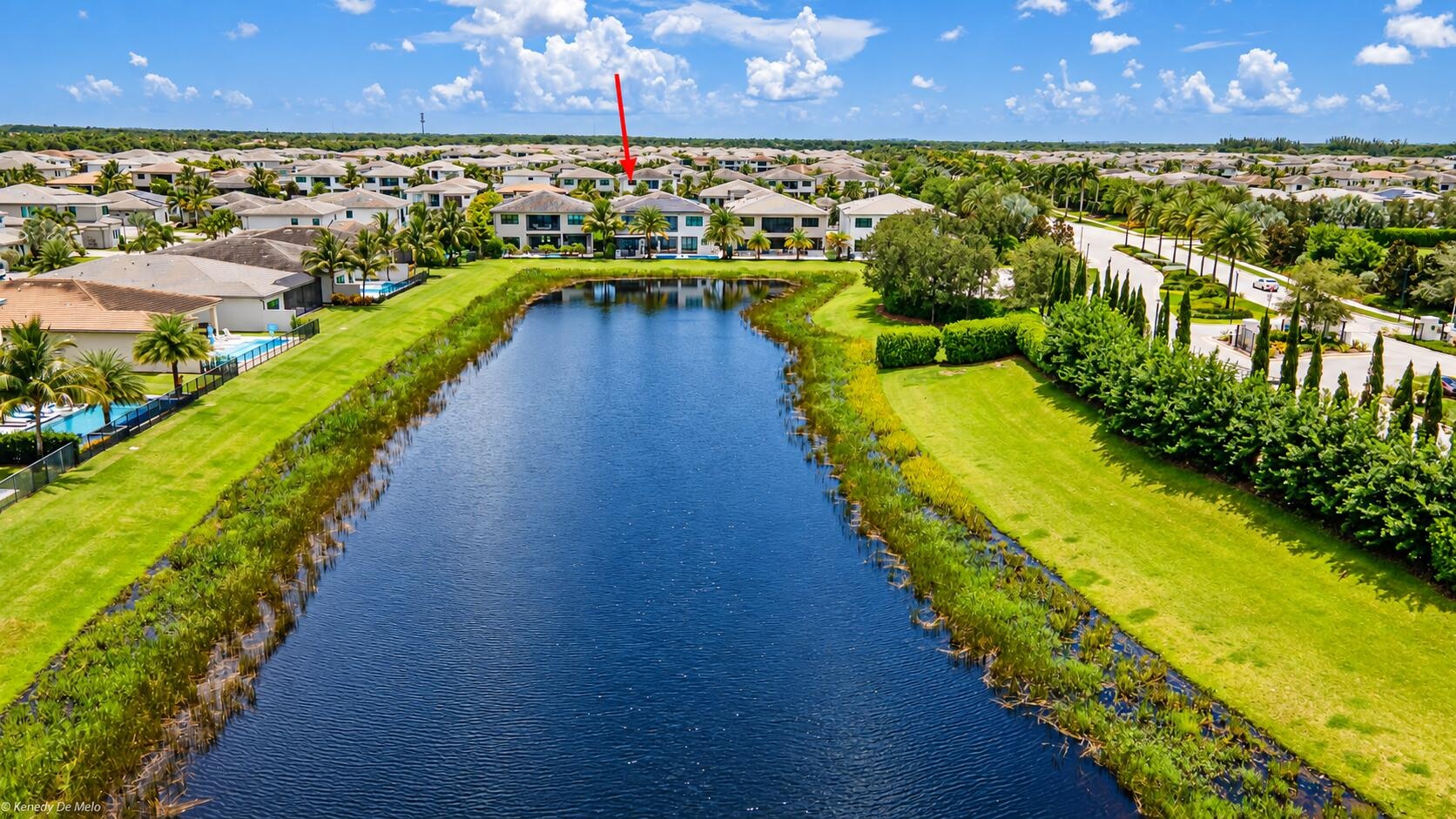 Aerial View - Lake