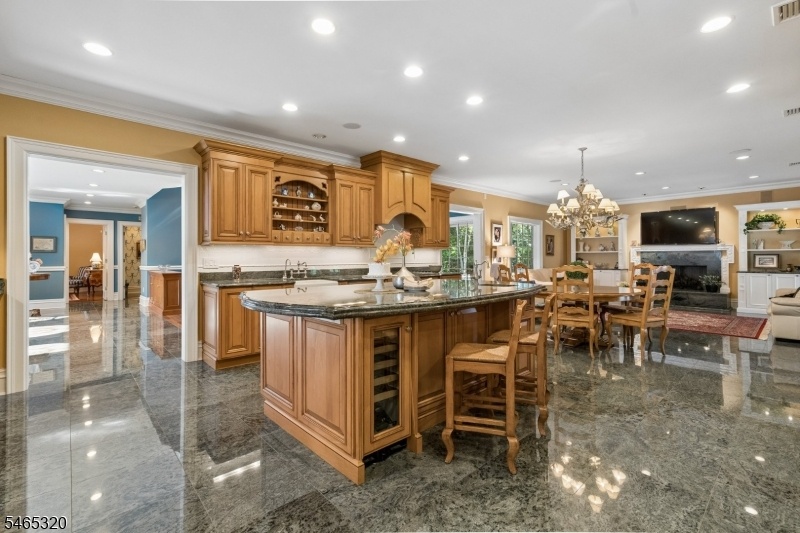 Kitchen and Island