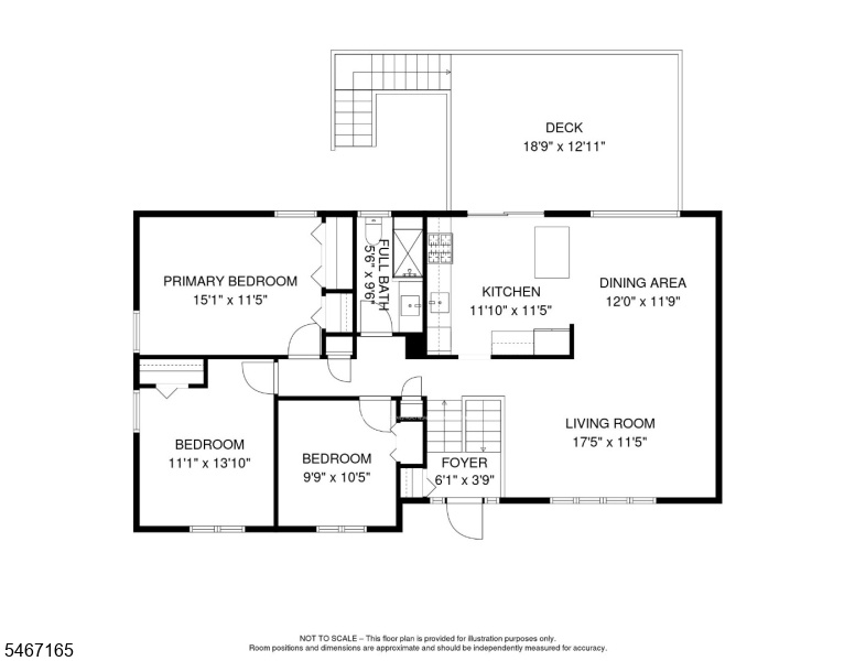 Floor plan 1st fl