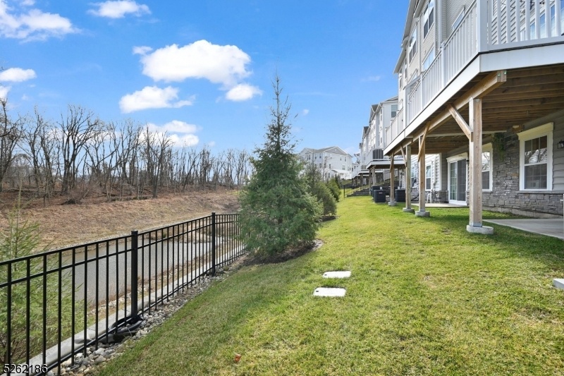 Backyard area