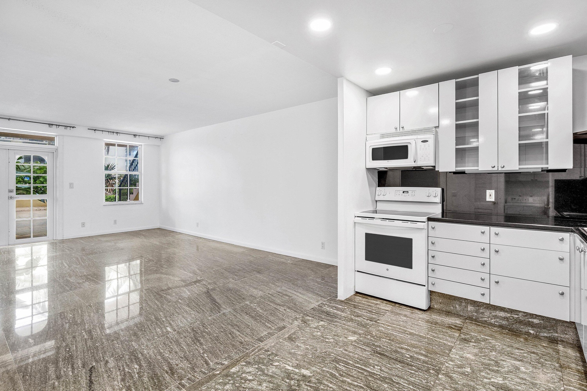 Kitchen- room for an island