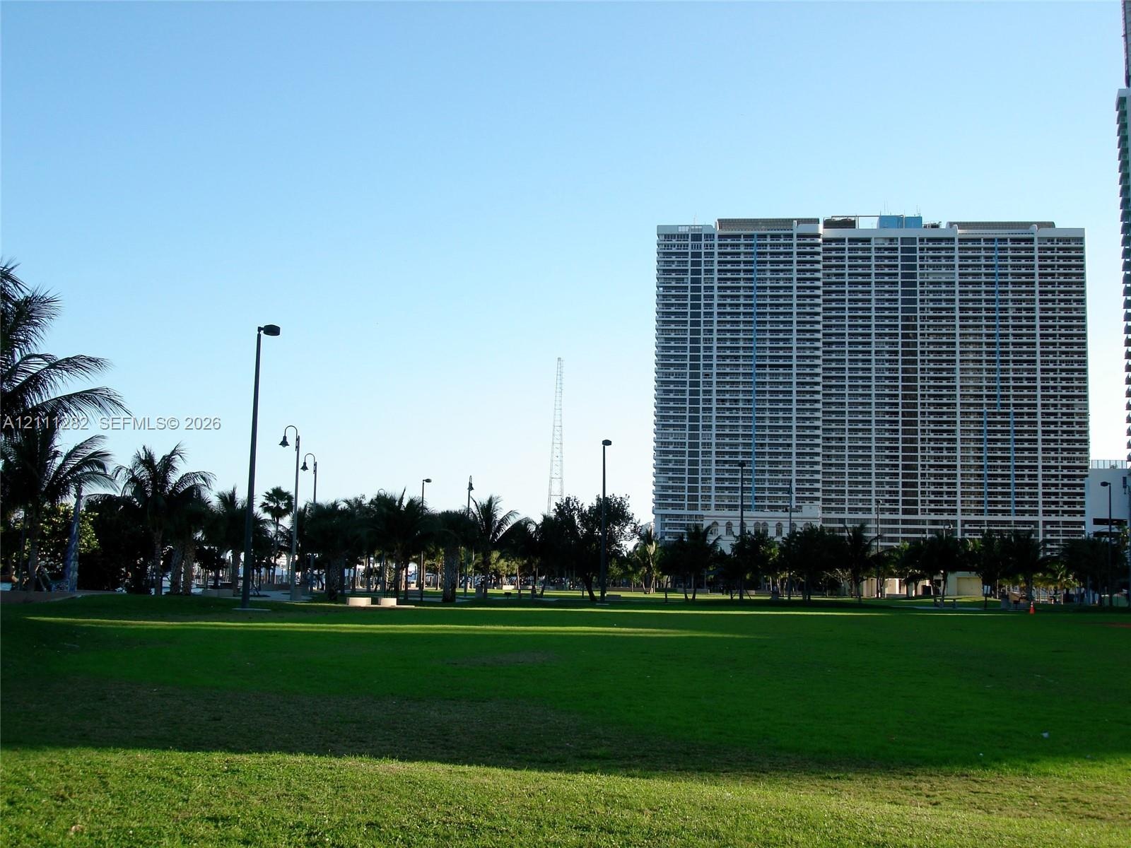Margaret Pace Park next to The Grand Condos