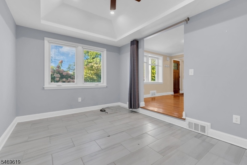 sunken flex room