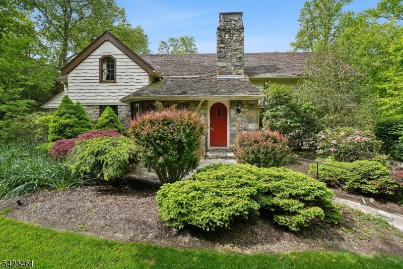 Front view of the house