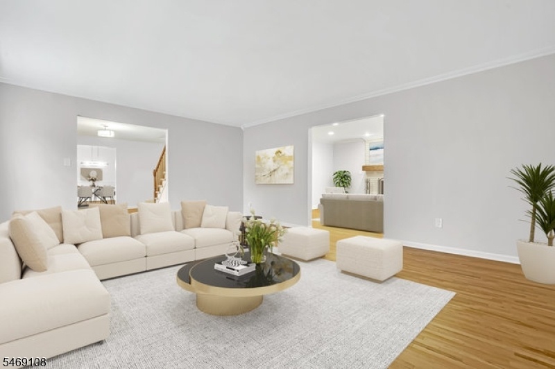 Living Room Virtually Staged