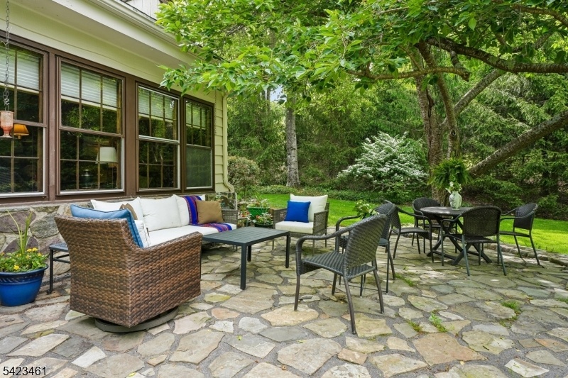 stone patio