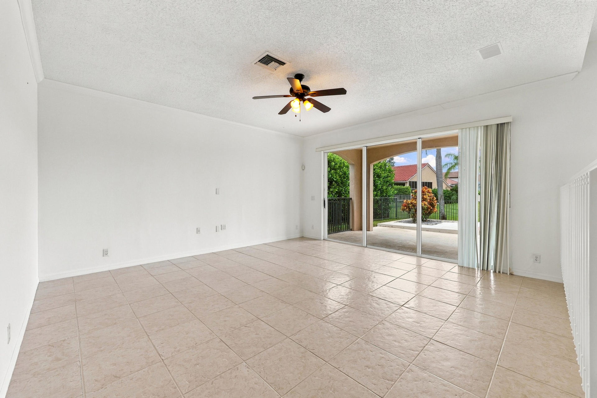 An impressive combination of high ceilings band architectural details creates a wonderful space for entertaining and everyday enjoyment.