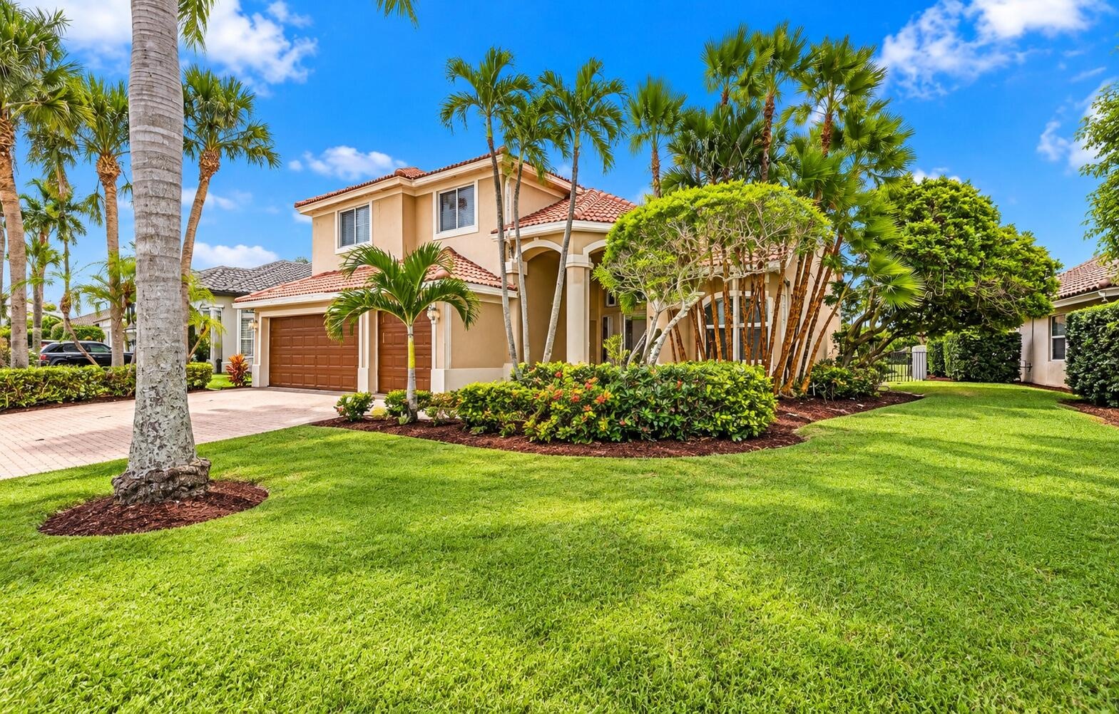 An exceptional opportunity to enjoy waterfront living in Boca Isles South, complete with your own private pool and spa, beautiful lake views, and an i